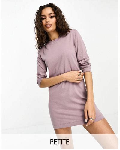 lana sweater dress|Brave Soul Petite lana sweater dress in pink .